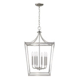Kennedy 6-Light Satin Nickel Pendant - Homeroots - Flyclothing LLC
