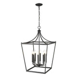 Kennedy 8-Light Matte Black Pendant - Homeroots - Flyclothing LLC