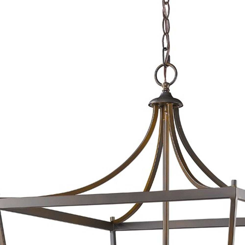 Kennedy 8-Light Oil-Rubbed Bronze Foyer Pendant - Homeroots - Flyclothing LLC