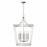 Kennedy 8-Light Satin Nickel Pendant - Homeroots - Flyclothing LLC