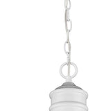 Colby 1-Light White Pendant - Homeroots - Flyclothing LLC
