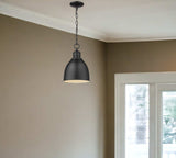 Minimalist Black Metal Pendant Hanging Light - Homeroots - Flyclothing LLC