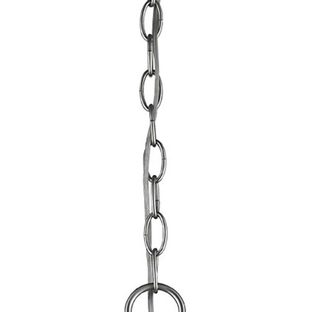 Minimalist Silver Metal Pendant Hanging Light - Homeroots - Flyclothing LLC