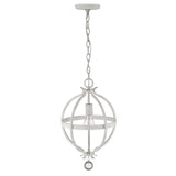 Callie 1-Light Country White Pendant - Homeroots - Flyclothing LLC