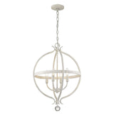 Callie 4-Light Country White Pendant - Homeroots - Flyclothing LLC