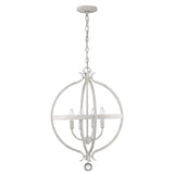 Callie 4-Light Country White Pendant - Homeroots - Flyclothing LLC