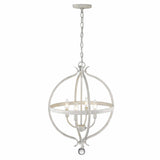 Callie 4-Light Country White Pendant - Homeroots - Flyclothing LLC
