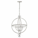 Callie 4-Light Country White Pendant - Homeroots - Flyclothing LLC