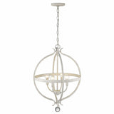 Callie 4-Light Country White Pendant - Homeroots - Flyclothing LLC