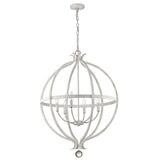 Callie 6-Light Country White Pendant - Homeroots - Flyclothing LLC