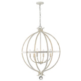 Callie 6-Light Country White Pendant - Homeroots - Flyclothing LLC