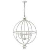 Callie 6-Light Country White Pendant - Homeroots - Flyclothing LLC