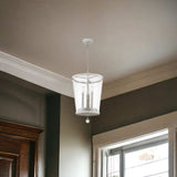 Callie 3-Light Country White Foyer Pendant - Homeroots - Flyclothing LLC