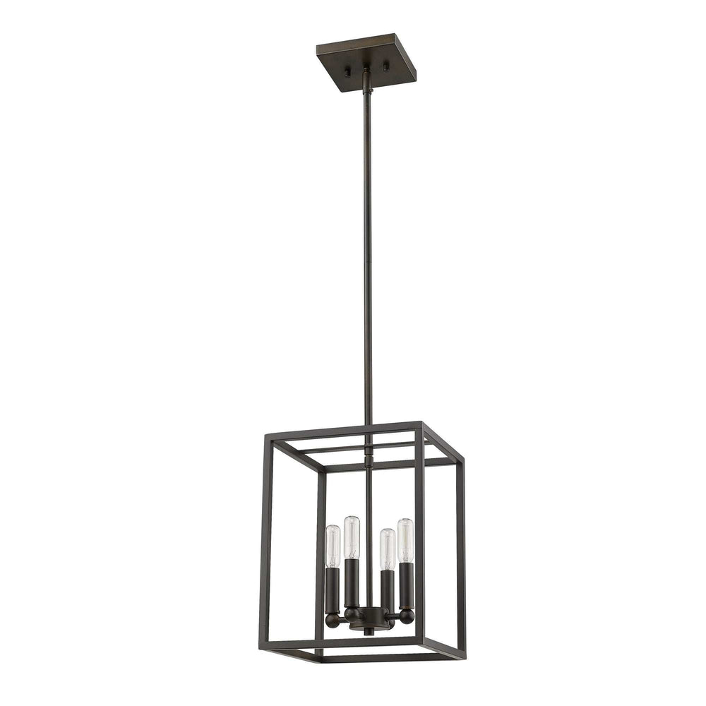 Cobar 4-Light Oil-Rubbed Bronze Pendant - Homeroots - Flyclothing LLC