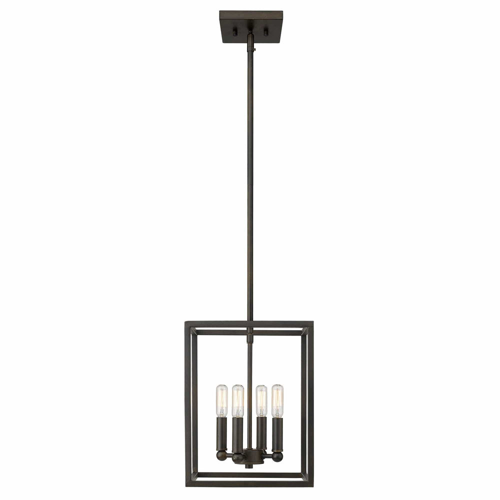Cobar 4-Light Oil-Rubbed Bronze Pendant - Homeroots - Flyclothing LLC
