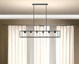Cobar 12-Light Matte Black Island Pendant - Homeroots - Flyclothing LLC