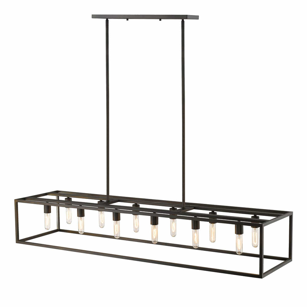 Cobar 12-Light Oil-Rubbed Bronze Island Pendant - Homeroots - Flyclothing LLC