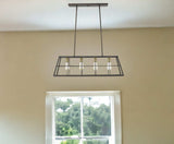 Charley 4-Light Oil-Rubbed Bronze Pendant - Homeroots - Flyclothing LLC