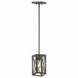 Bronze Metal Geometric Mini Pendant Hanging Light - Homeroots - Flyclothing LLC