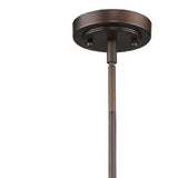 Antique Bronze Hanging Light with Dome Shade - Homeroots - Flyclothing LLC