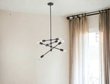 Calix 8-Light Oil-Rubbed Bronze Pendant - Homeroots - Flyclothing LLC
