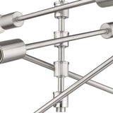 Calix 8-Light Satin Nickel Pendant - Homeroots - Flyclothing LLC