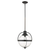 Kassian 1-Light Oil-Rubbed Bronze Pendant - Homeroots - Flyclothing LLC