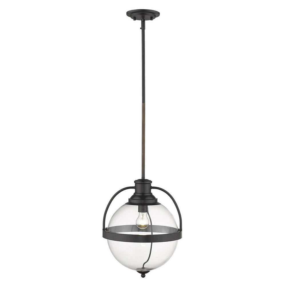 Kassian 1-Light Oil-Rubbed Bronze Pendant - Homeroots - Flyclothing LLC