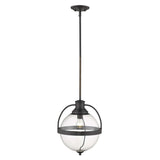 Kassian 1-Light Oil-Rubbed Bronze Pendant - Homeroots - Flyclothing LLC