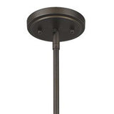 Jade 1-Light Oil-Rubbed Bronze Pendant With Vertical Structural Frames - Homeroots - Flyclothing LLC