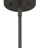 Jade 1-Light Oil-Rubbed Bronze Pendant With Vertical Structural Frames - Homeroots - Flyclothing LLC