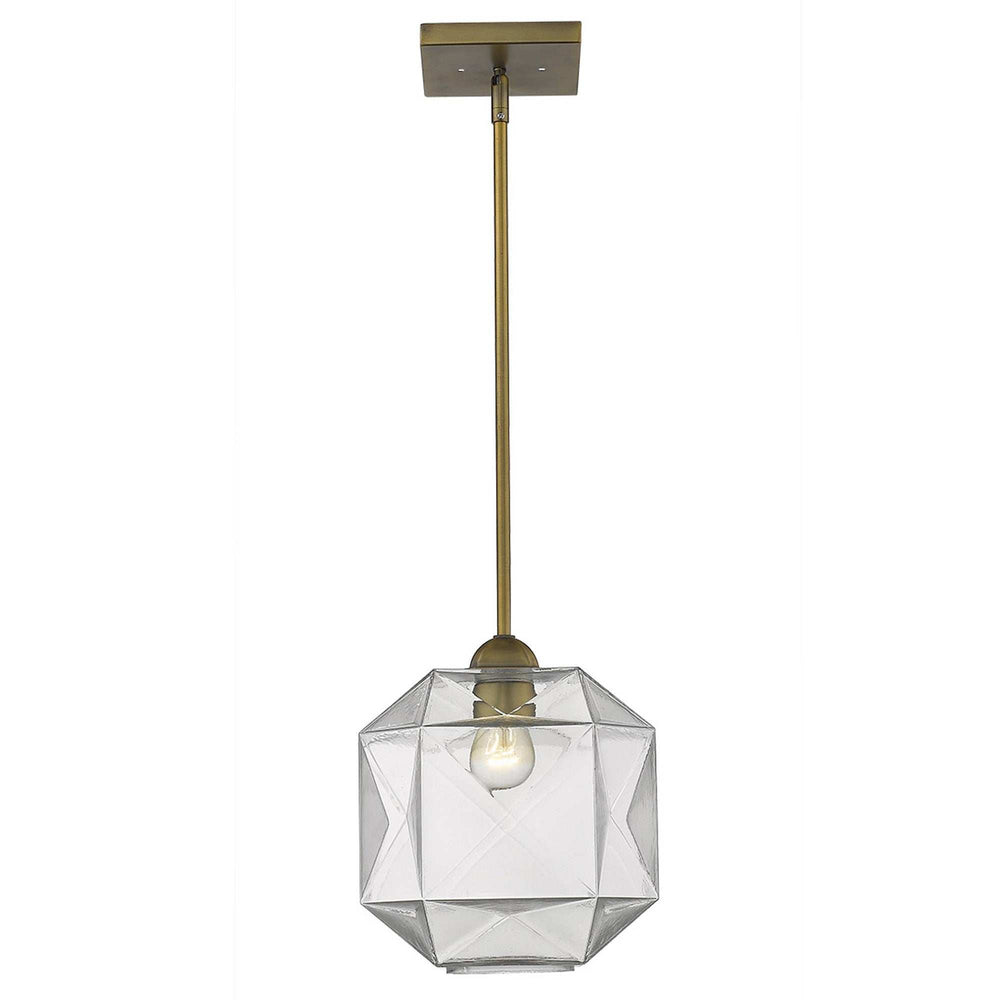 Loft 1-Light Brass Pendant - Homeroots - Flyclothing LLC