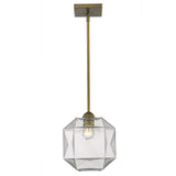 Loft 1-Light Brass Pendant - Homeroots - Flyclothing LLC