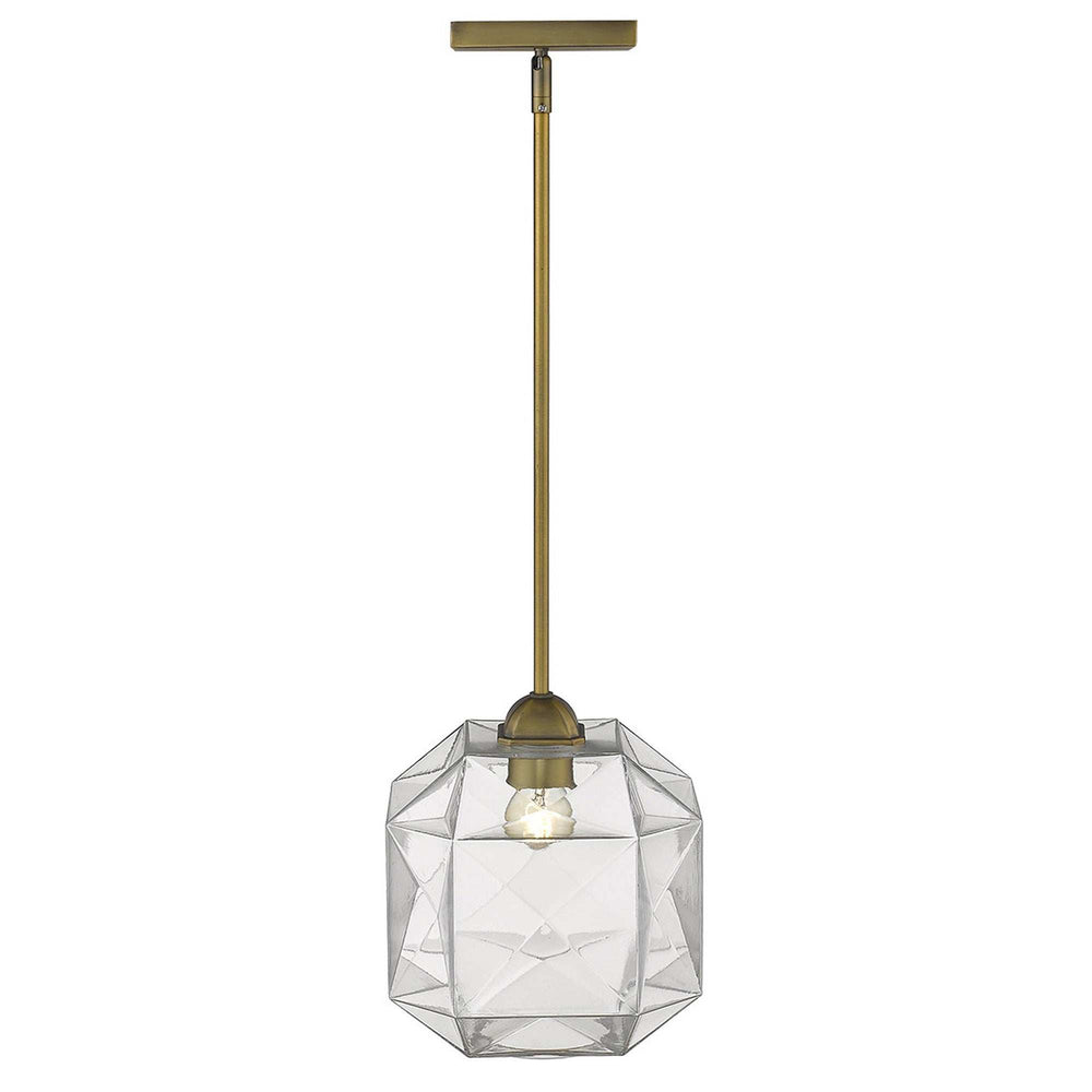 Loft 1-Light Brass Pendant - Homeroots - Flyclothing LLC
