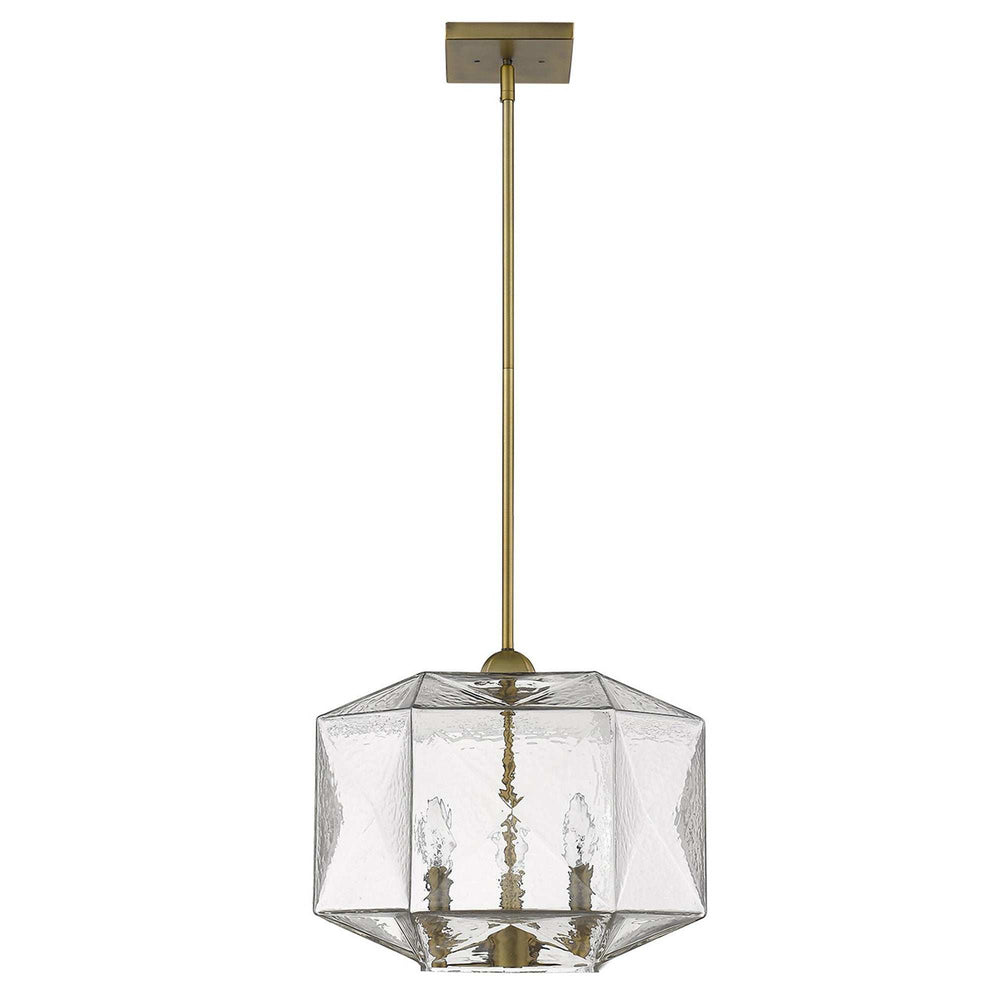 Loft 3-Light Brass Pendant - Homeroots - Flyclothing LLC
