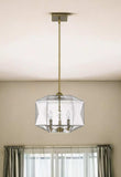 Loft 3-Light Brass Pendant - Homeroots - Flyclothing LLC