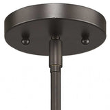 Brushed Bronze Minimalist Cylindrical Hanging Light - Homeroots - Flyclothing LLC