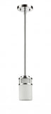 Silver Minimalist Cylindrical Hanging Light - Homeroots - Flyclothing LLC