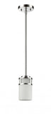 Silver Minimalist Cylindrical Hanging Light - Homeroots - Flyclothing LLC