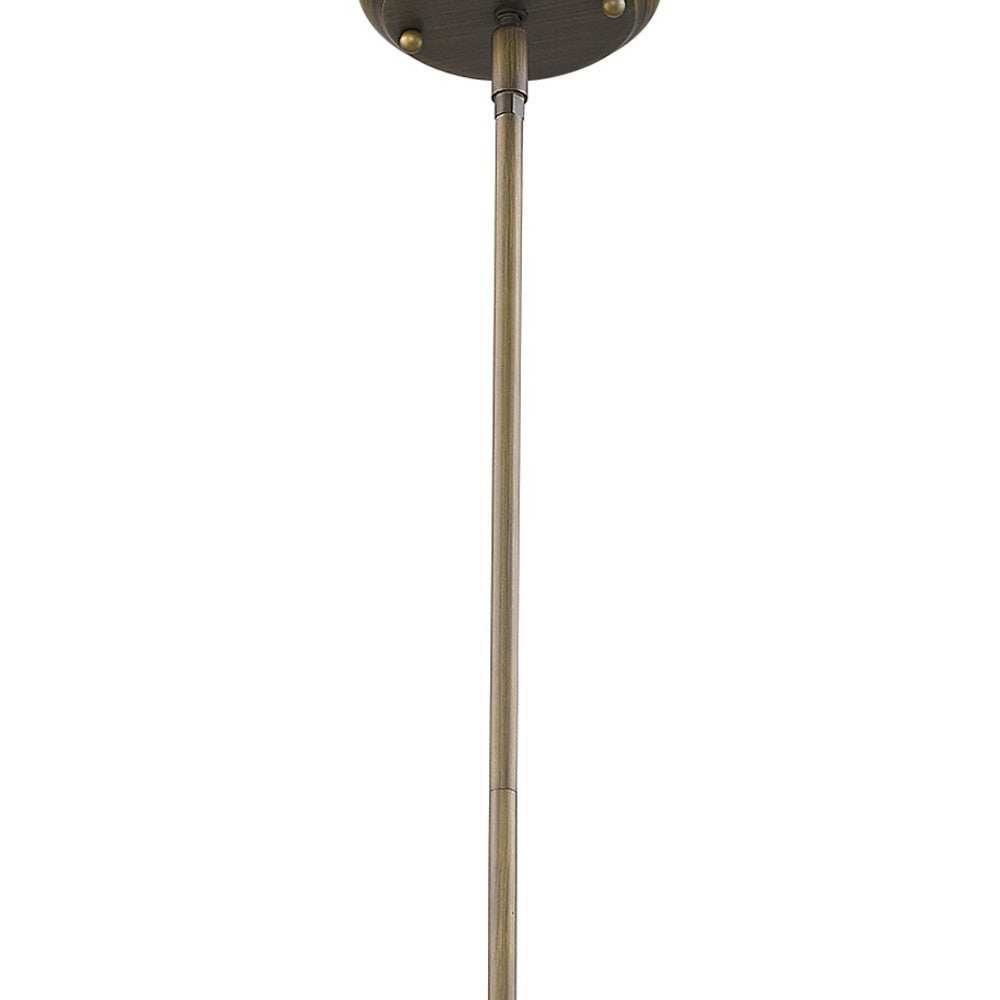 Portsmith 2-Light Raw Brass Island Pendant With White Globe Shades - Homeroots - Flyclothing LLC