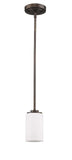 Bronze Frosted Glass Hanging Light - Homeroots - Flyclothing LLC