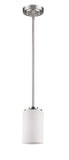 Silver Frosted Glass Hanging Light - Homeroots - Flyclothing LLC