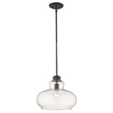 Torrel 1-Light Oil-Rubbed Bronze Pendant - Homeroots - Flyclothing LLC