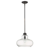 Torrel 1-Light Oil-Rubbed Bronze Pendant - Homeroots - Flyclothing LLC