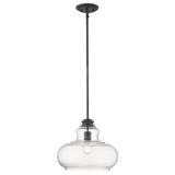 Torrel 1-Light Oil-Rubbed Bronze Pendant - Homeroots - Flyclothing LLC