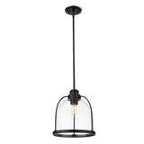 Stanton 1-Light Matte Black Pendant - Homeroots - Flyclothing LLC