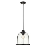 Stanton 1-Light Matte Black Pendant - Homeroots - Flyclothing LLC