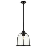 Stanton 1-Light Matte Black Pendant - Homeroots - Flyclothing LLC