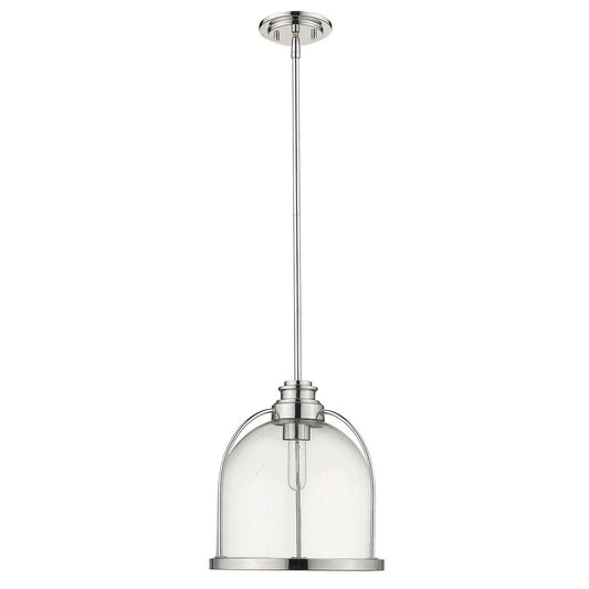Stanton 1-Light Polished Nickel Pendant - Homeroots - Flyclothing LLC