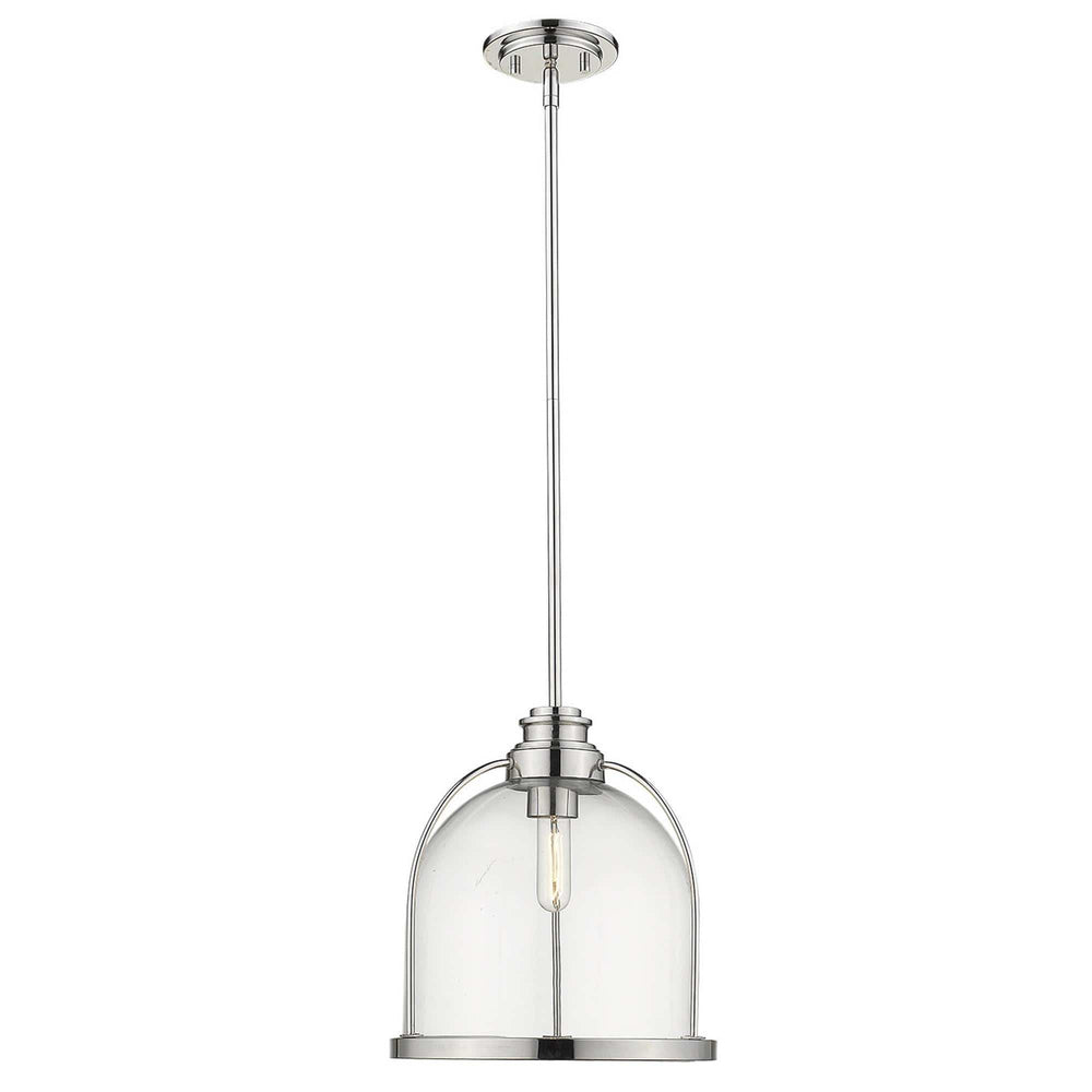 Stanton 1-Light Polished Nickel Pendant - Homeroots - Flyclothing LLC
